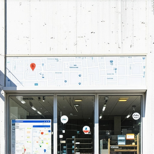 Omaha business visibility on Google Maps with digital map overlay.