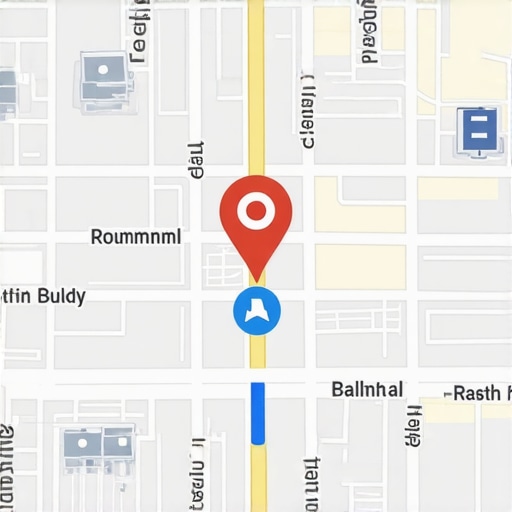 Map highlighting a business location on Google Maps in Omaha Nebraska.