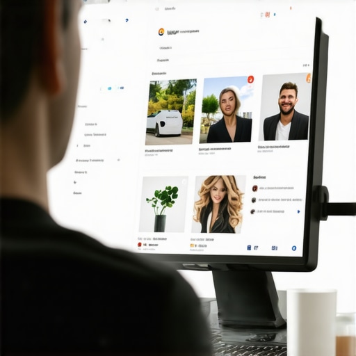 Omaha business owner optimizing Google My Business profile with photos and customer reviews