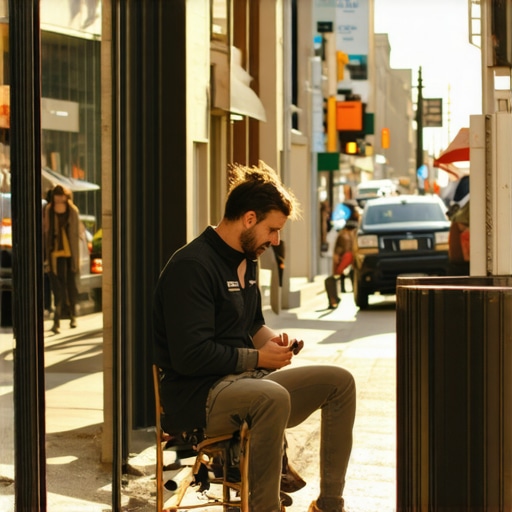 Business owner interacting with neighborhood community in Omaha