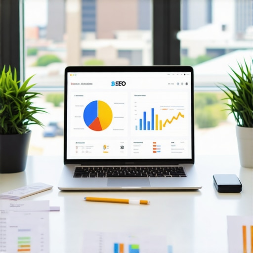 A workspace showing SEO tools and analytics focused on Omaha local maps.