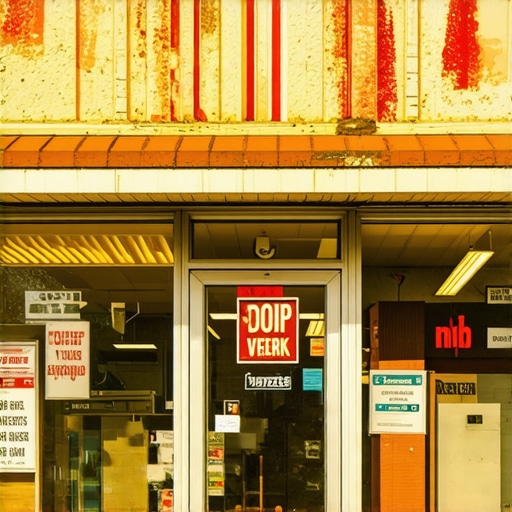 Photograph of a welcoming Omaha storefront with signage and outdoor seating.