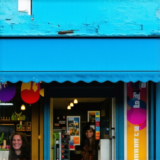 Photo of a friendly local Omaha shop with community involvement